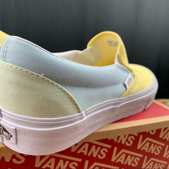 Vans Slip On Pastel Block Women’s Various Sizes - Picture 5 of 11